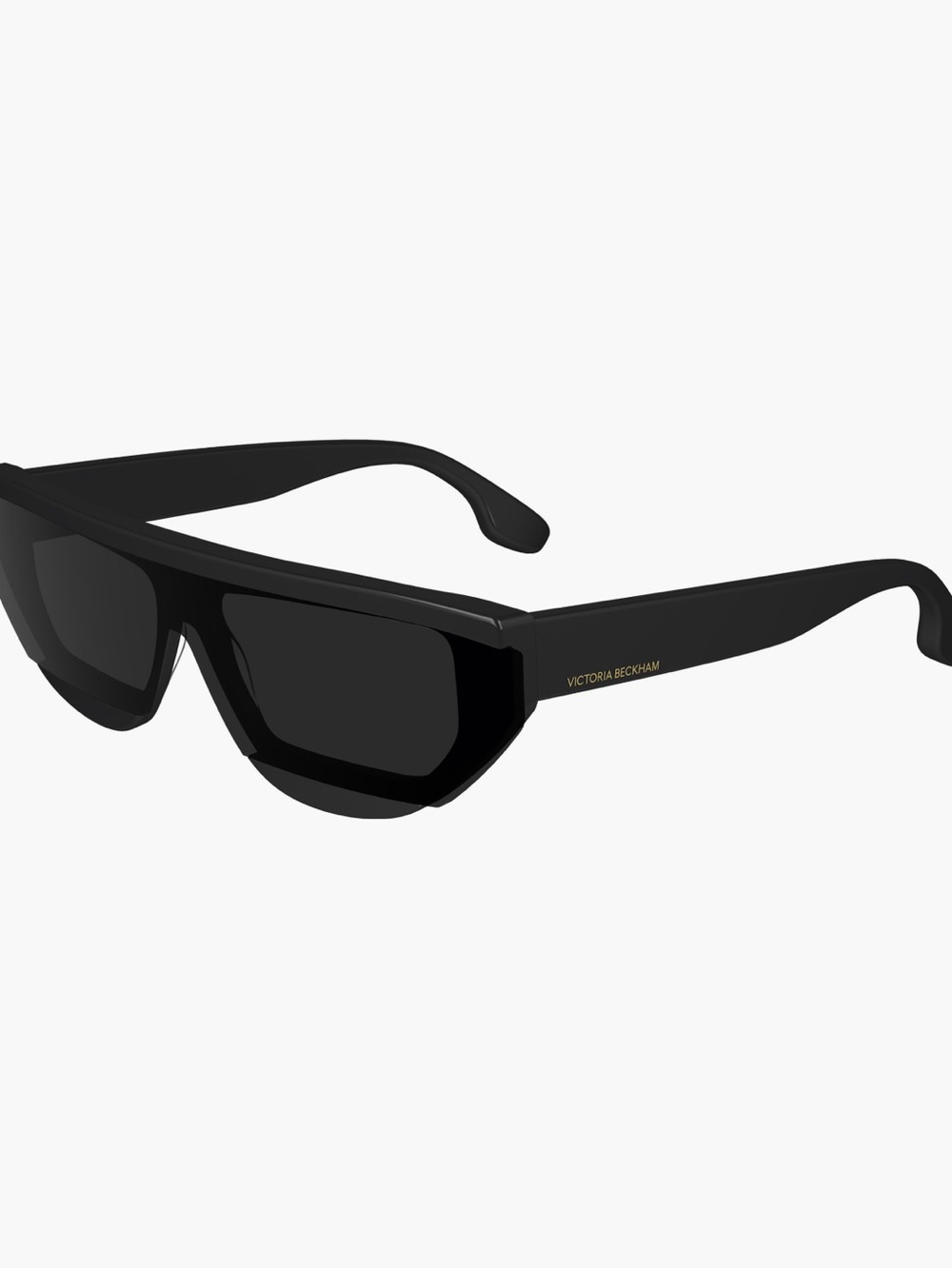 Victoria Beckham Shield Sunglasses – Black | 53mm | Never Worn | Made in Italy